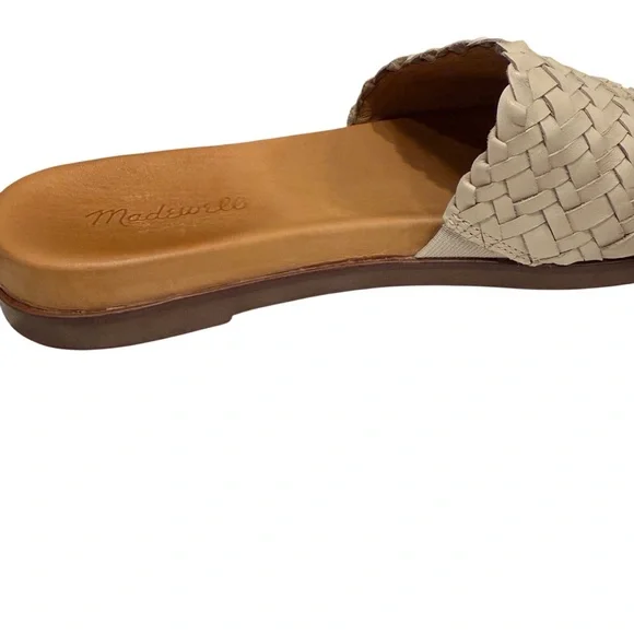 Madewell Louisa slide sandal in woven leather in Sz 9. EUC - Picture 7 of 10
